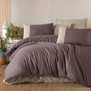 Lenjerie de pat dublu Ranforce Butique 4 piese 240 x 260 cm, CREM / BEJ, Clasy PURE V2