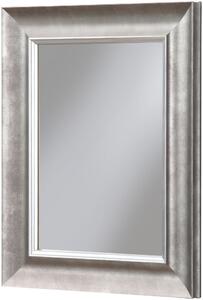 Oglinda de baie Mira argintie 40/50 cm