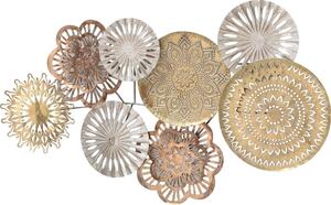 Decoratiune perete Cavallo aurie 111/13/60 cm