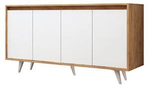 Dulap Shay (stejar + alb). Promo -18%. 1153701