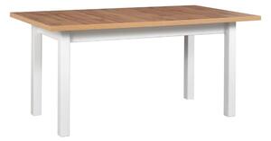 Masa extensibila MODENA 2XL, alb/stejar wotan, PAL laminat, 160/240x92