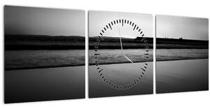 Tablou cu peisaj (cu ceas) (90x30 cm)