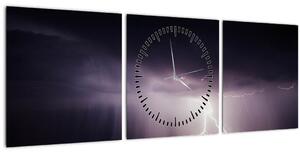 Tablou - Furtună (cu ceas) (90x30 cm)