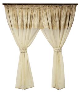 Perdea Velaria in rustic ivoire, 320x145 cm