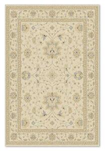 Covor din lana naturala Colectia Bella 7153 -1-51033, Bej, design Clasic