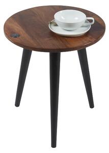 Masuta de cafea rotunda din lemn de mango Tom Tailor 40 x 46 cm