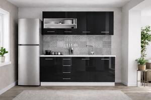 Bucatarie din Mdf Lucios Antonia 1.8 m