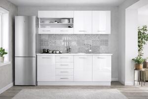 Bucatarie din Mdf Lucios Antonia 1.8 m