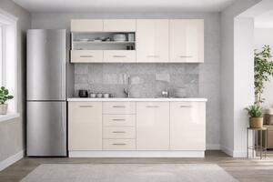 Bucatarie din Mdf Lucios Antonia 1.8 m