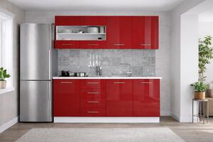 Bucatarie din Mdf Lucios Antonia 1.8 m
