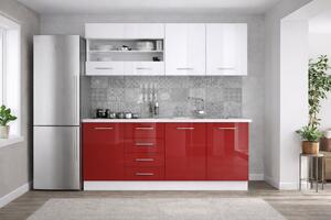 Bucatarie din Mdf Lucios Antonia 1.8 m