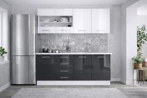 Bucatarie din Mdf Lucios Antonia 1.8 m