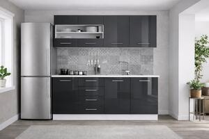 Bucatarie din Mdf Lucios Antonia 1.8 m