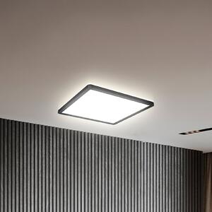 B.K. Licht Panou LED Slim telecomandă RGBW, 29 x cm, negru, iluminare din spate, reglabil, Negru, Studiu / Birou, Plastic