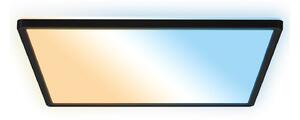 B.K. Licht Panou LED Shallow cu telecomandă CCT, 42 x cm, negru, iluminare din spate, reglabil, Negru, Studiu / Birou, Plastic