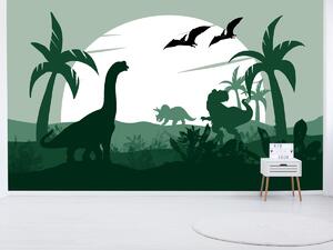 Fototapet - Dinozauri (296x200 cm)