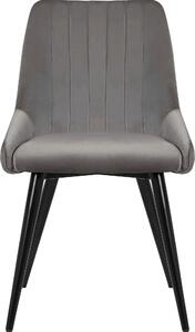 Set 2 scaune Bondy gri 52/59/83 cm