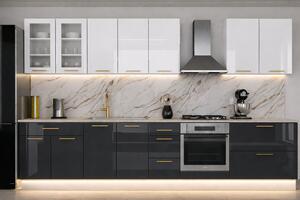 Bucatarie din MDF LUCIOS Lucia 3.4m
