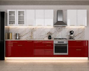 Bucatarie din MDF LUCIOS Lucia 3.4m