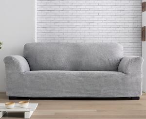 Husă pentru canapea cu două locuri Milos gri deschis gri 130-180 cm
