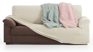 Husă pentru canapea cu două locuri Milos crem smantaniu 130-180 cm