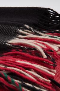 Patura de lux, lana Noua Zeelanda, rosu 140x200 cm