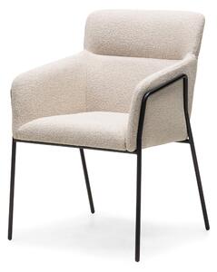 Fotoliu design crem HELSINKI Loop 02