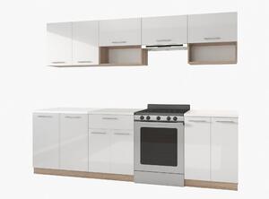 Set de bucătărie Houston 858, 260x60cm, 135 kg