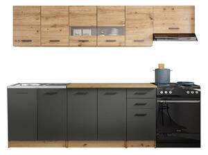 Set de bucătărie Houston 1182, 260x60cm, 141.2 kg