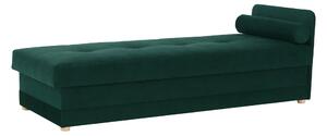 Pat de o persoană (canapea) 80 cm Rinok (smaragd) (și sp. depozitare). 1017287