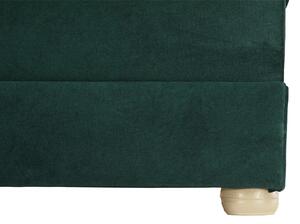 Pat de o persoană (canapea) 80 cm Rinok (smaragd) (și sp. depozitare). 1017287