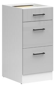 Dulap modular cu sertare Line Grey 102, 83x40x47cm, 18.8 kg