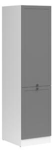Dulap modular cu uși Classic Grey 116, 195x50x58cm, 46.4 kg