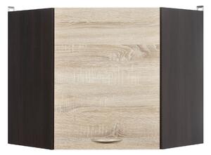 Dulap modular de colț pentru perete Juno 116, 57x60x60cm, 16.5 kg