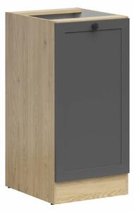 Dulap modular cu uși Classic Grey Oak 100, 83x40x47cm, 16.8 kg