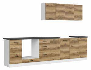 Set de bucătărie modular Dela 116, 300x47cm