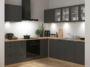 Set de bucătărie modular Classic Grey Oak 121, 200x200cm