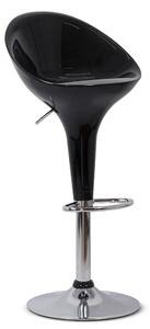 Scaun de bar Pavia, negru