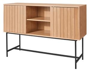 Comoda cu dulapuri VALMOR 90x127 cm, decor stejar