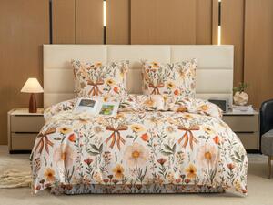 Lenjerie de pat din microfibra FLORAL RIBBON crem Dimensiune lenjerie de pat: 70 x 90 cm | 140 x 220 cm