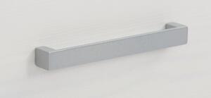 Vitrina Sarthe alba-gri 113/43,5/200 cm