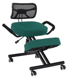 Fotoliu ergonomic de birou Rusu (verde + negru). 1040158