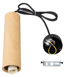 Lustră pe cablu Brilagi SELE 1xGU10/30W/230V negru/bej