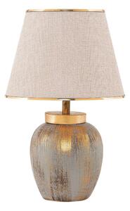 Lampă de masă 1xE27/40W/230V auriu/bej