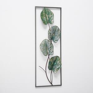 Deco perete frunze verzi Bavaro 31/90/4 cm