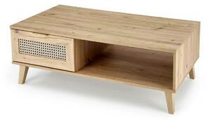 Masuta cafea BORNEO, stejar artisan, PAL laminat, 120x60x41 cm