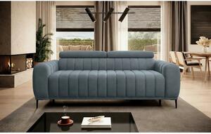 Canapea extensibila pat dublu GANDI 160, stofa catifelata turcoaz inch