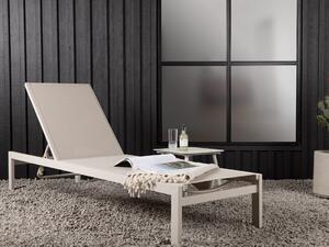 Şezlong Dallas 231460cm, Beige, Textil