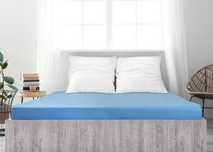 Cearșaf de pat 4Home jersey Ideal sky blue , 90 x 200 cm, 90 x 200 cm