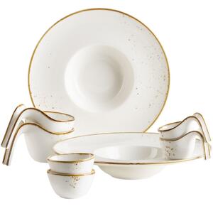 Mäser 8 piese set de ustensile de gătit gourmetPintar Puncte maro alb